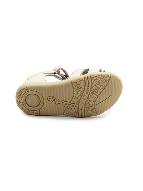 Sandałki Dziecięce Na Lato z Pieskiem DD STEP G075-61516B Cream