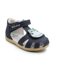 Półsandały Chłopięce Na Lato Granatowe DD STEP G075-61516A Royal Blue