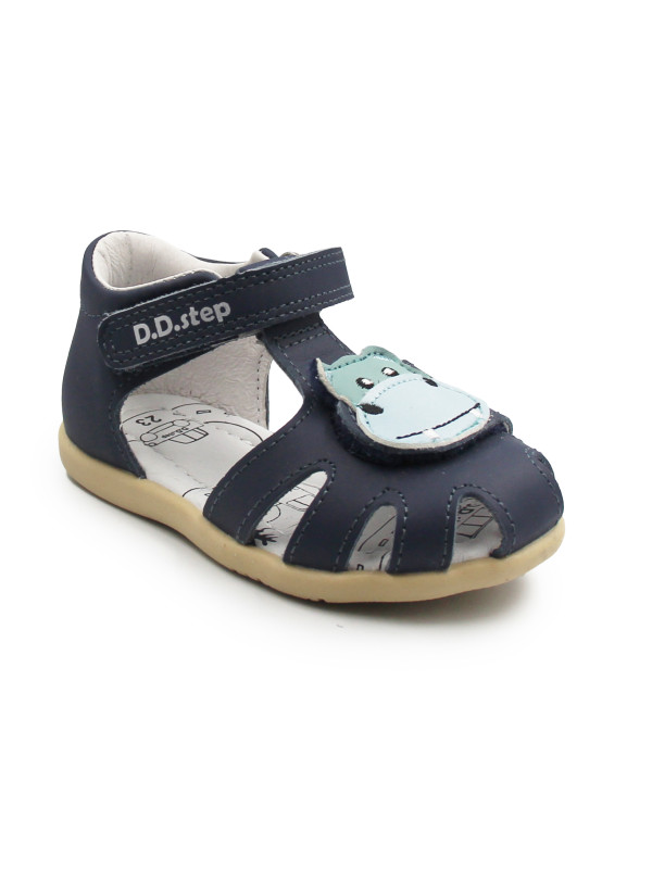 Półsandały Chłopięce Na Lato Granatowe DD STEP G075-61516A Royal Blue