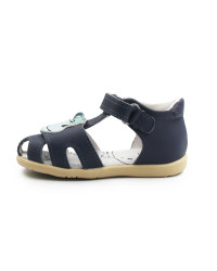 Półsandały Chłopięce Na Lato Granatowe DD STEP G075-61516A Royal Blue