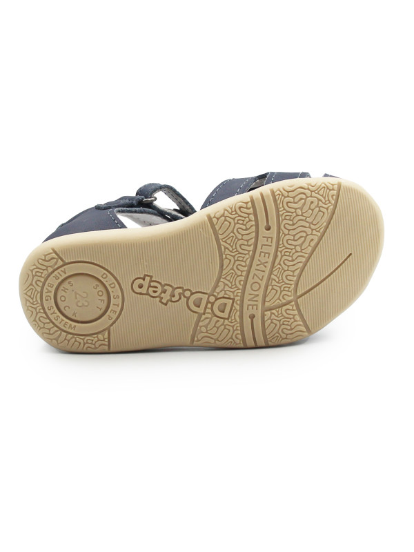 Półsandały Chłopięce Na Lato Granatowe DD STEP G075-61516A Royal Blue