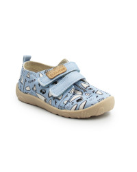 Trampki Dla Chłopczyka Niebieskie Barefoot DD STEP C086-61877A Aero Blue