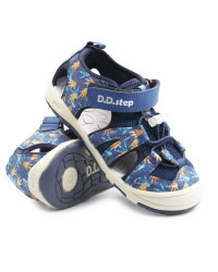 Buty Do Wody Dla Chłopca Basenowe Sandały Szybkoschnące DD STEP G065-61146AM Royal Blue