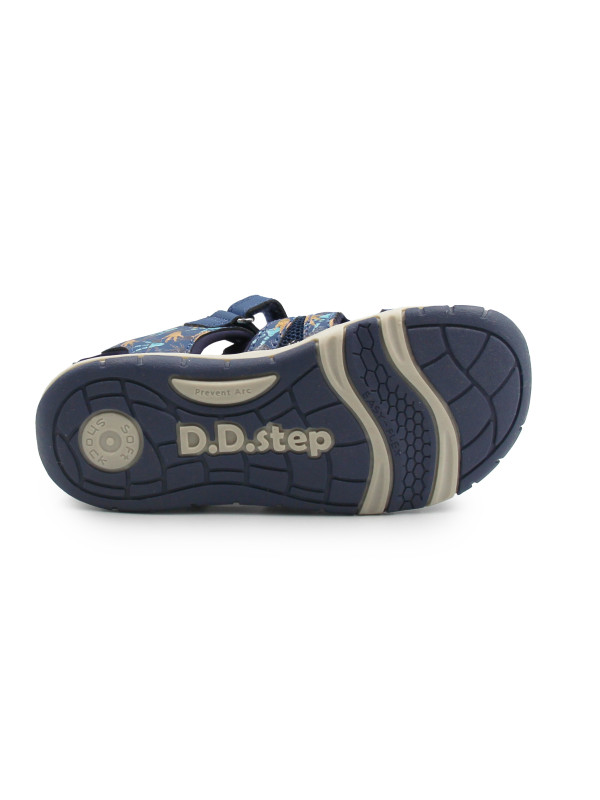 Buty Do Wody Dla Chłopca Basenowe Sandały Szybkoschnące DD STEP G065-61146AM Royal Blue