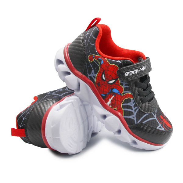 Sportowe Buty Do Szkoły Dla Chłopca Spider Man Bartek 87010-11 LED