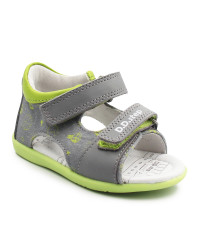 Sandały Dla Chłopca na Lato Szare Zielone DD STEP G075-61722 Dove Grey