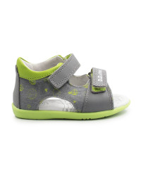 Sandały Dla Chłopca na Lato Szare Zielone DD STEP G075-61722 Dove Grey