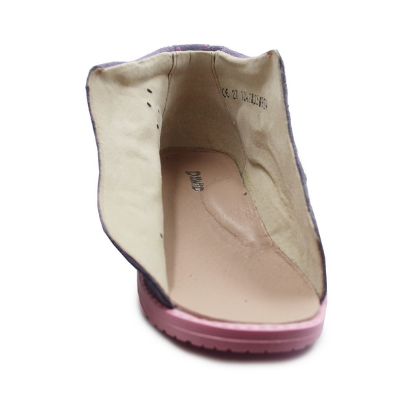 Kapcie profilaktczne dla dziewczynek wysoki zapiętek Dawid 005 II gatunek