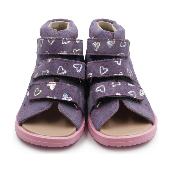 Kapcie profilaktczne dla dziewczynek wysoki zapiętek Dawid 005 II gatunek