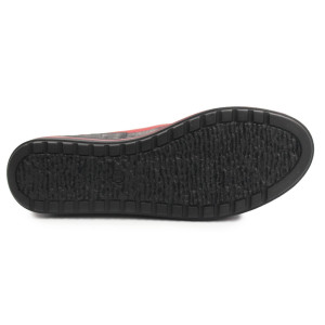 Damskie Buty Na Jesień Czerwone Manitu Damen 850042-04 Rot