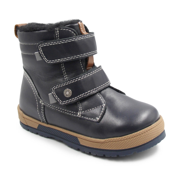 Kozaki dla Chłopca na Zimę Ocieplane Wełną Bartek 88004-56