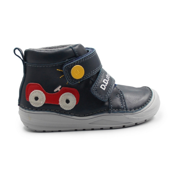 Chłopięce Buty Lekko Ocieplane Na Rzep DD STEP S071-52771Royal Blue