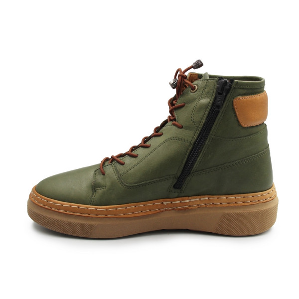 Trzewiki dla kobiet na jesień zimę Manitu 990354-07 grun