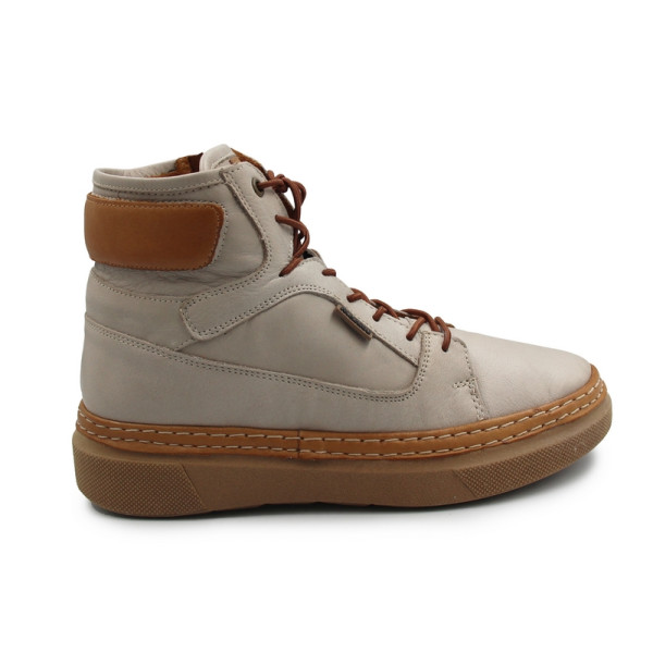 Trzewiki damskie ocieplanę na zimę Manitu 990354-09 grau