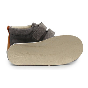 Półbuty dla chłopca na wiosnę skóra naturalna Ameko teo-stone