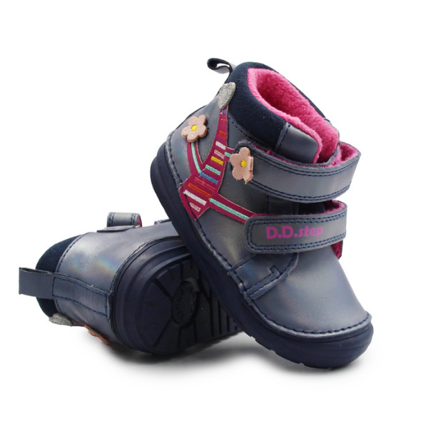 Buty na Zimę dla Dziewczynki DD STEP S071-52810A Royal Blue