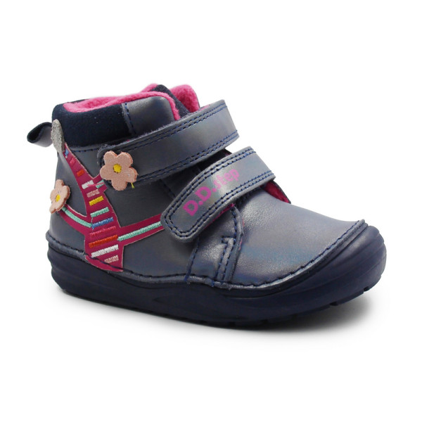 Buty na Zimę dla Dziewczynki DD STEP S071-52810A Royal Blue