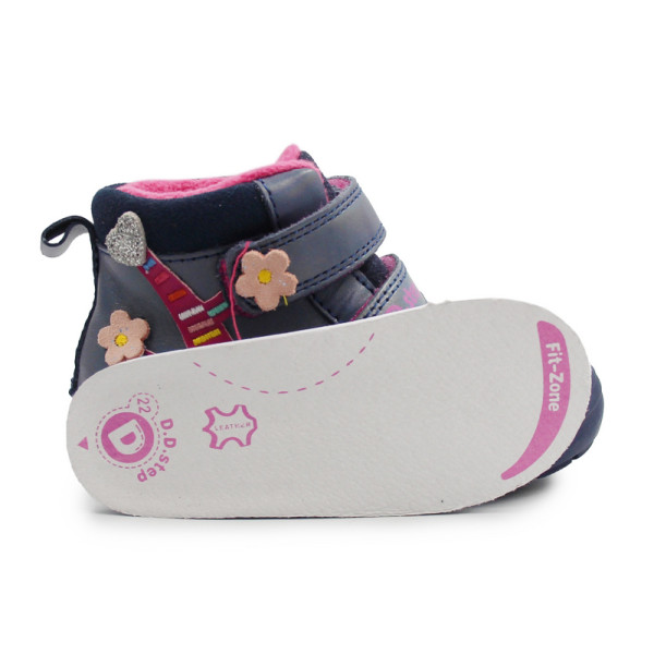 Buty na Zimę dla Dziewczynki DD STEP S071-52810A Royal Blue