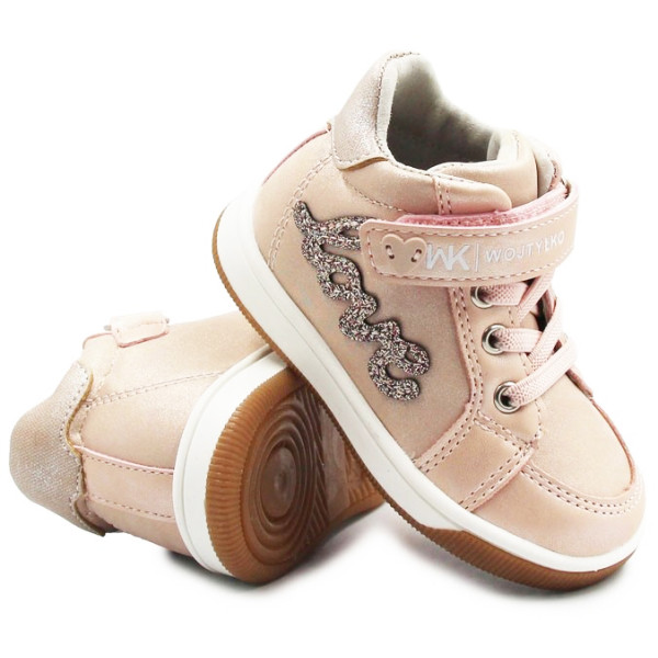 Buty Na Jesień Dla Dziewczynki Różowe Wojtyłko 1T25379R