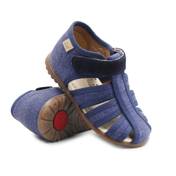 Kapcie Dziecięce Do Przedszkola Chłopięce Na Rzep Emel EK 5222-7