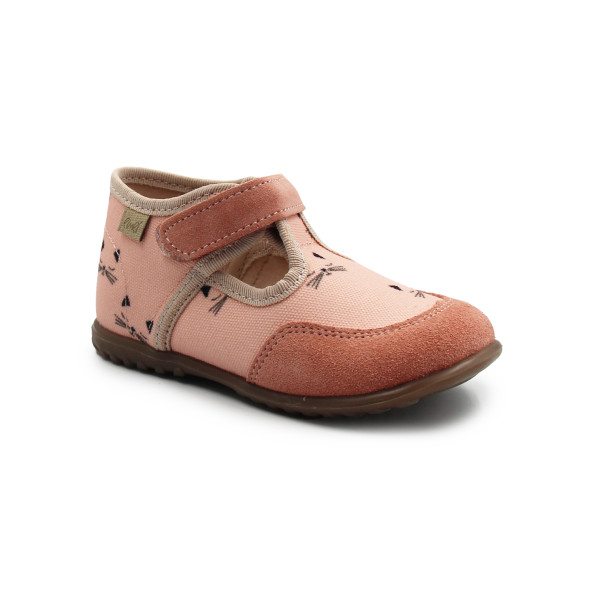 Kapcie  Dla Dziewczynek Do Przedszkola Różowe w Kotki Emel EK 5221-5