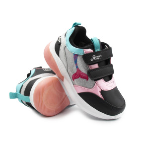 Półbuty Dziewczęce Na Jesień Świecące LED Syrenki Primigi 8988500 Mermaid Magic