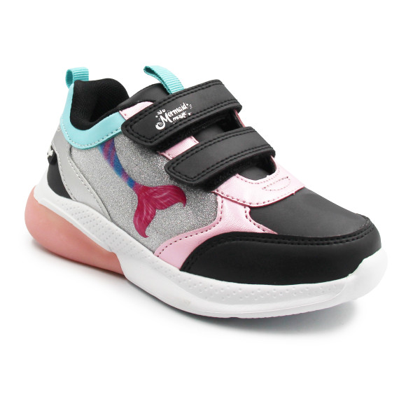 Półbuty Dziewczęce Na Jesień Świecące LED Syrenki Primigi 8988500 Mermaid Magic