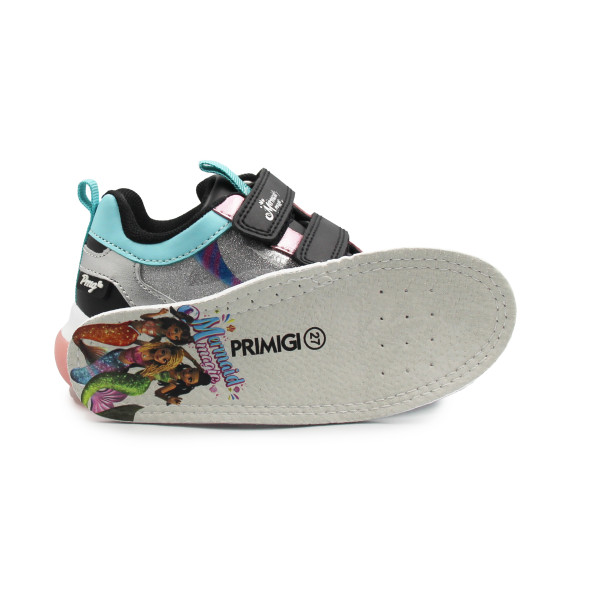 Półbuty Dziewczęce Na Jesień Świecące LED Syrenki Primigi 8988500 Mermaid Magic