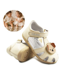 Sandałki Dziecięce Na Lato z Pieskiem DD STEP G075-61516B Cream