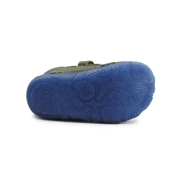 Buty Dziecięce Na Wiosnę Dla Chłopczyka Podeszwa Barefoot Świecące w Ciemności DD STEP S073-52875AZ Khaki