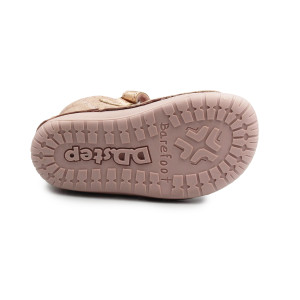 Elastyczne Buty Dla Dziewczynek Na Jesień w Kwiatuszki Barefoot DD STEP S070-52724Y Baby Pink