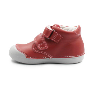 Buty Dziewczęce Na Jesień Na Rzep w Kwiatuszki DD STEP S066-52842BT Raspberry