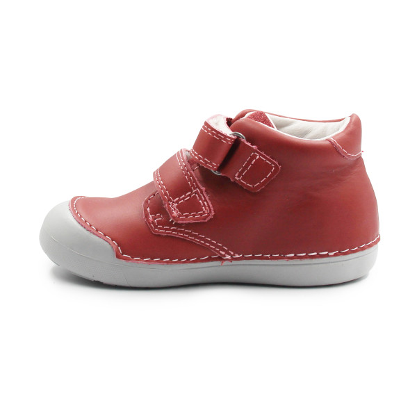Buty Dziewczęce Na Jesień Na Rzep w Kwiatuszki DD STEP S066-52842BT Raspberry