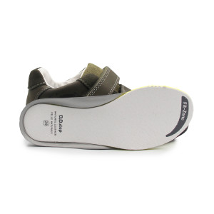 Chłopięce Buty Na Jesień Półbuty LED DD STEP S068-52288MZ Khaki