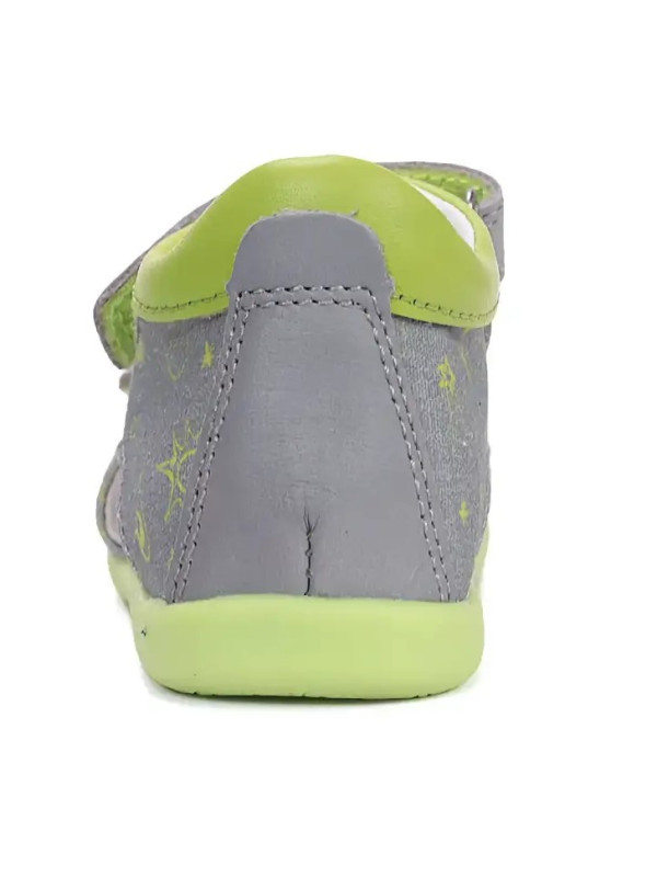 Sandały Dla Chłopca na Lato Szare Zielone DD STEP G075-61722 Dove Grey
