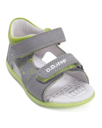 Sandały Dla Chłopca na Lato Szare Zielone DD STEP G075-61722 Dove Grey
