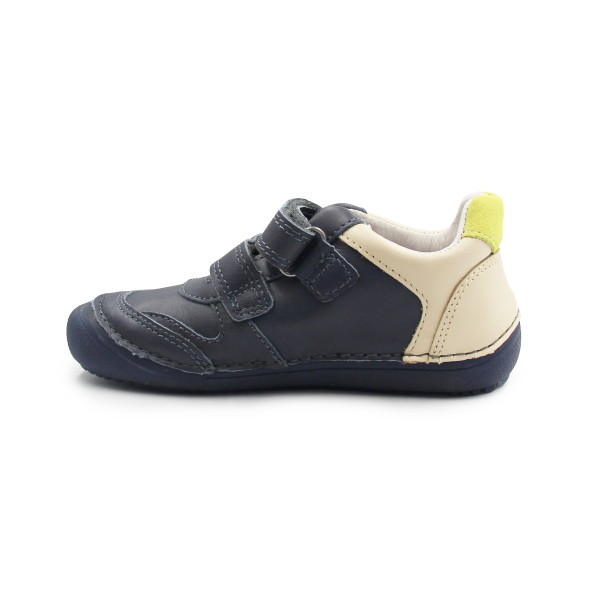 Chłopięce Buty Na Jesień Trzewiki Barefoot DD STEP S063-52328BM Royal Blue