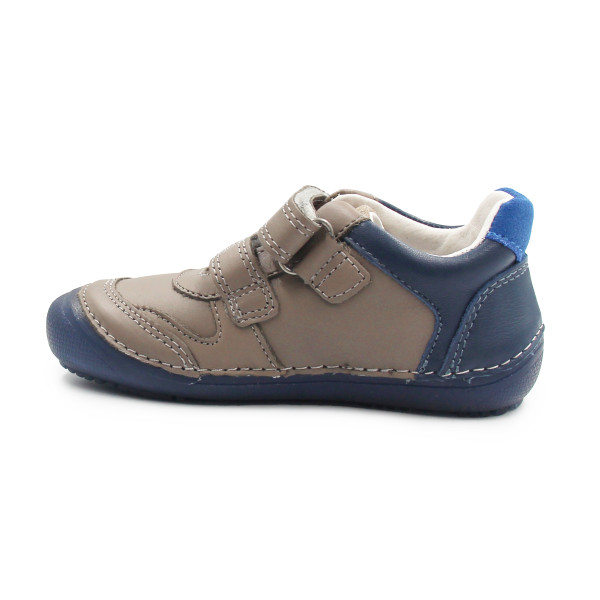 Chłopięce Buty Na Jesień Barefoot Brązowe DD STEP S063-52328AM+ Chocolate