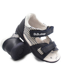 Sandały Dla Chłopca Na Lato DD STEP g075-339 Royal Blue