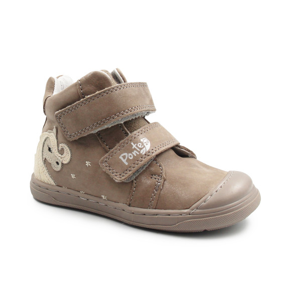 Buty Na Wiosnę z Jednorożcem za Kostkę Brązowe PONTE DA06-5-2678AU Bronze