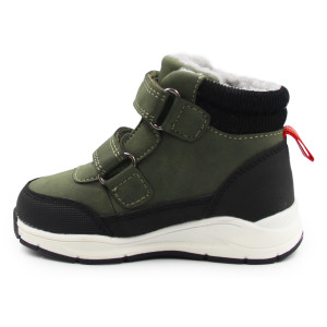 Ocieplane Buty Dziecięce Dla Chłopca na Jesień i Zimę Wojtyłko 1Z26092 Zielony