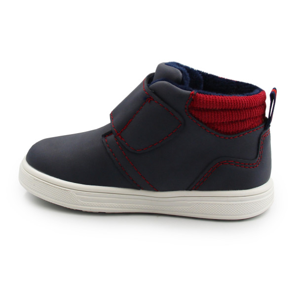 Buty Dla Chłopca Na Jesień Ocieplane Wnętrze Wojtyłko 1Z26088 Granat