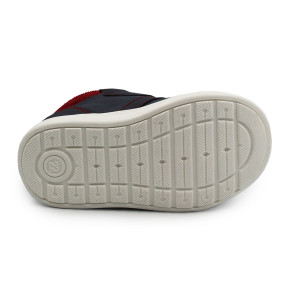 Buty Dla Chłopca Na Jesień Ocieplane Wnętrze Wojtyłko 1Z26088 Granat