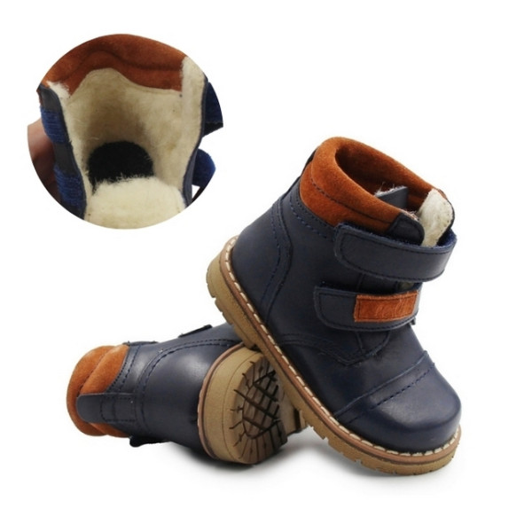 Trzewiki dla chłopca na zimę ocieplane wełną Emel ev 2447A-12