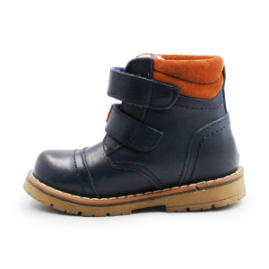 Trzewiki dla chłopca na zimę ocieplane wełną Emel ev 2447A-12