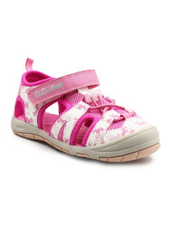 Różowe Sandały Do Wody Dla Dziewczynek w Jednorożce DD STEP G065-61146DM Hot Pink