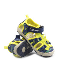 Chłopięce Sandały Do Wody Szybkoschnące DD STEP G065-61146BM Lemon