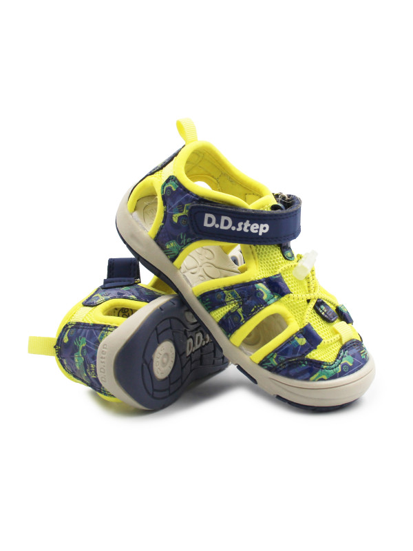 Chłopięce Sandały Do Wody Szybkoschnące DD STEP G065-61146BM Lemon