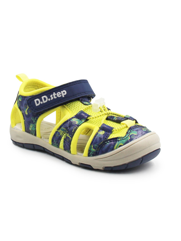 Chłopięce Sandały Do Wody Szybkoschnące DD STEP G065-61146BM Lemon