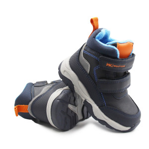 Dziecięce Buty Na Zimę Ocieplane Dla Chłopczyka Wojtyłko 1Z26091 Granat